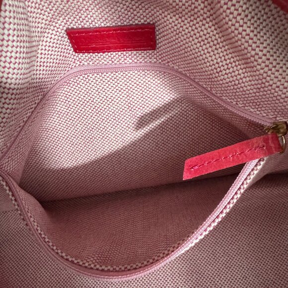 Vintage DOONEY & BOURKE True Red Leather Hand Bag - Picture 11 of 13